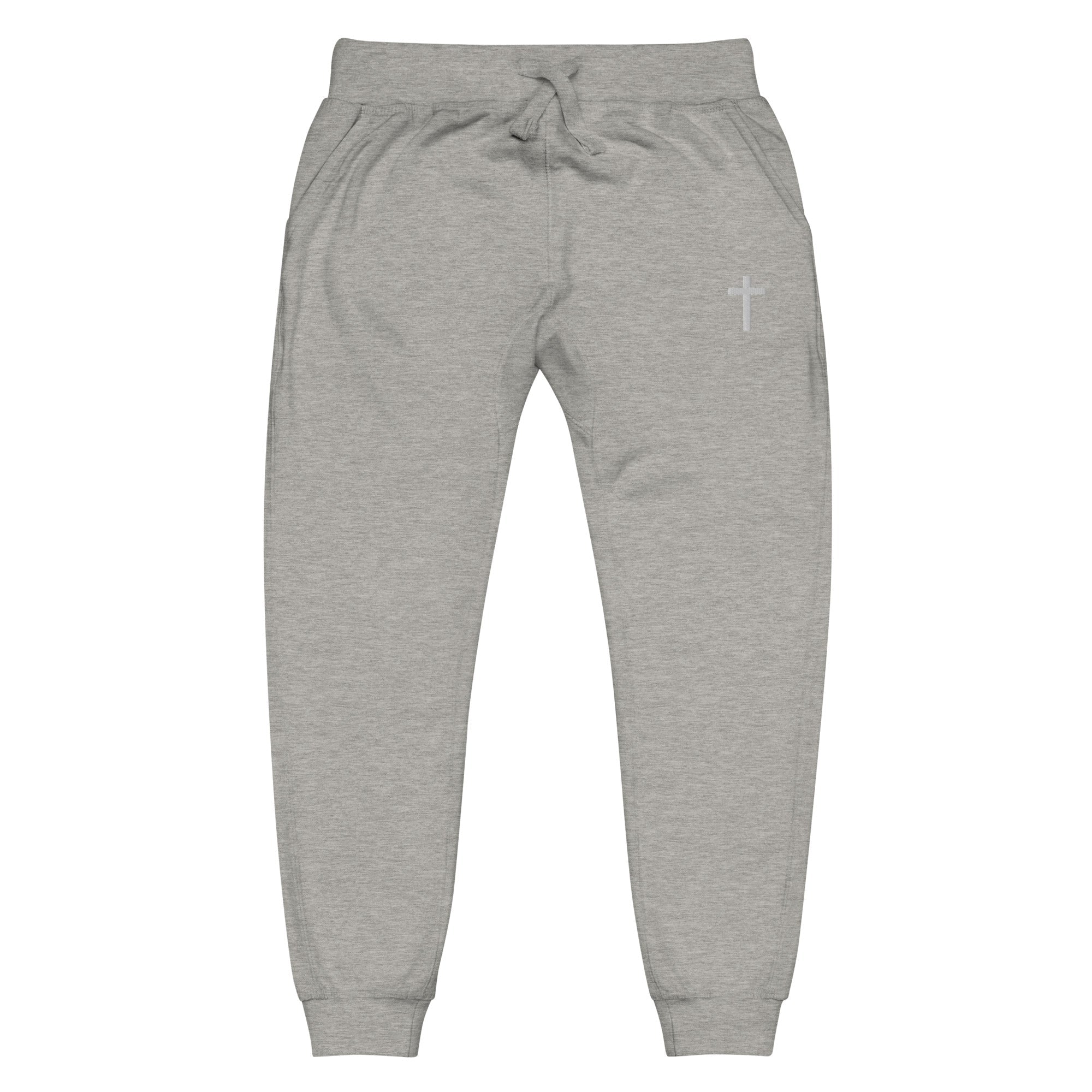 Everyday Cross Emblem Sweatpants - Sandy Coast Faith