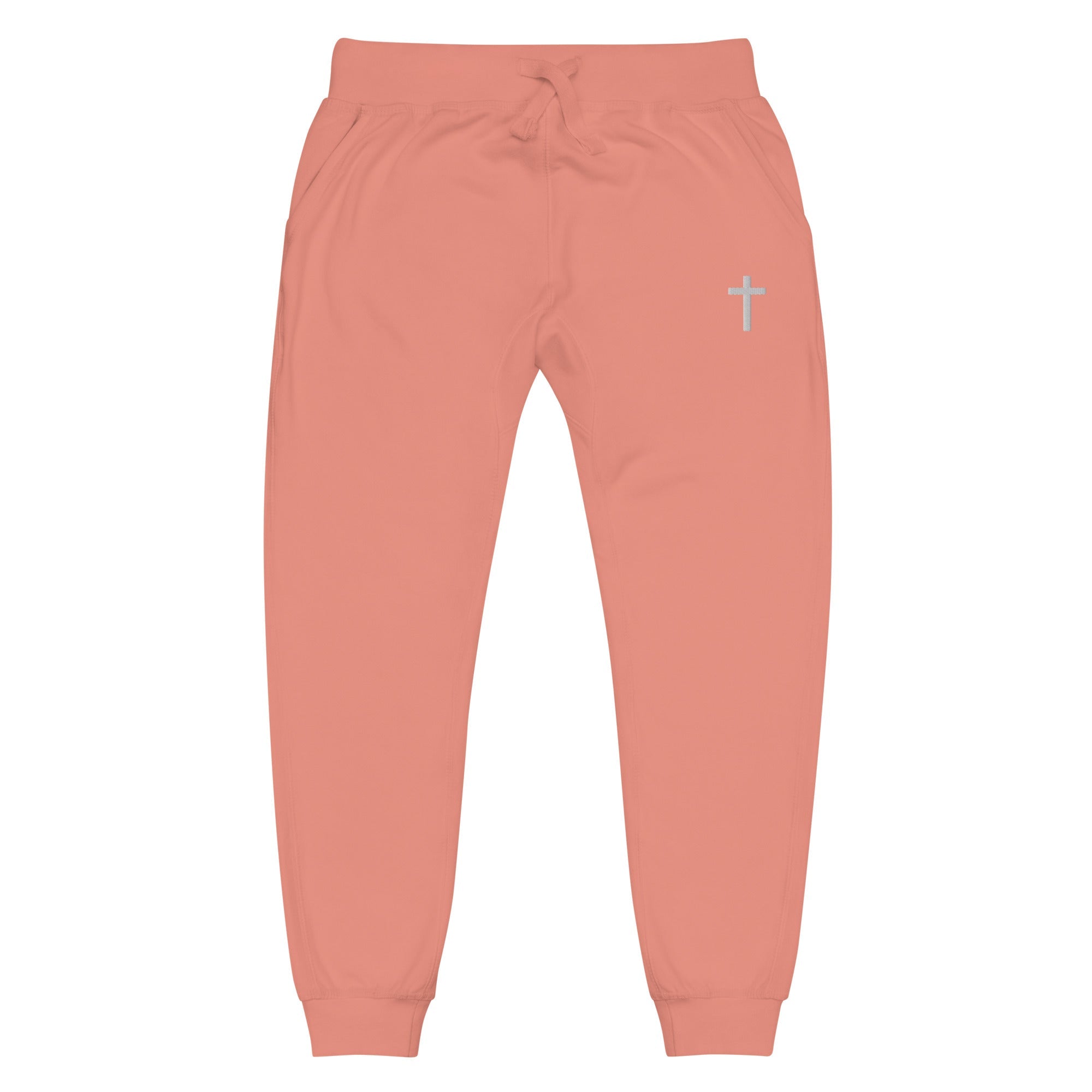 Everyday Cross Emblem Sweatpants - Sandy Coast Faith