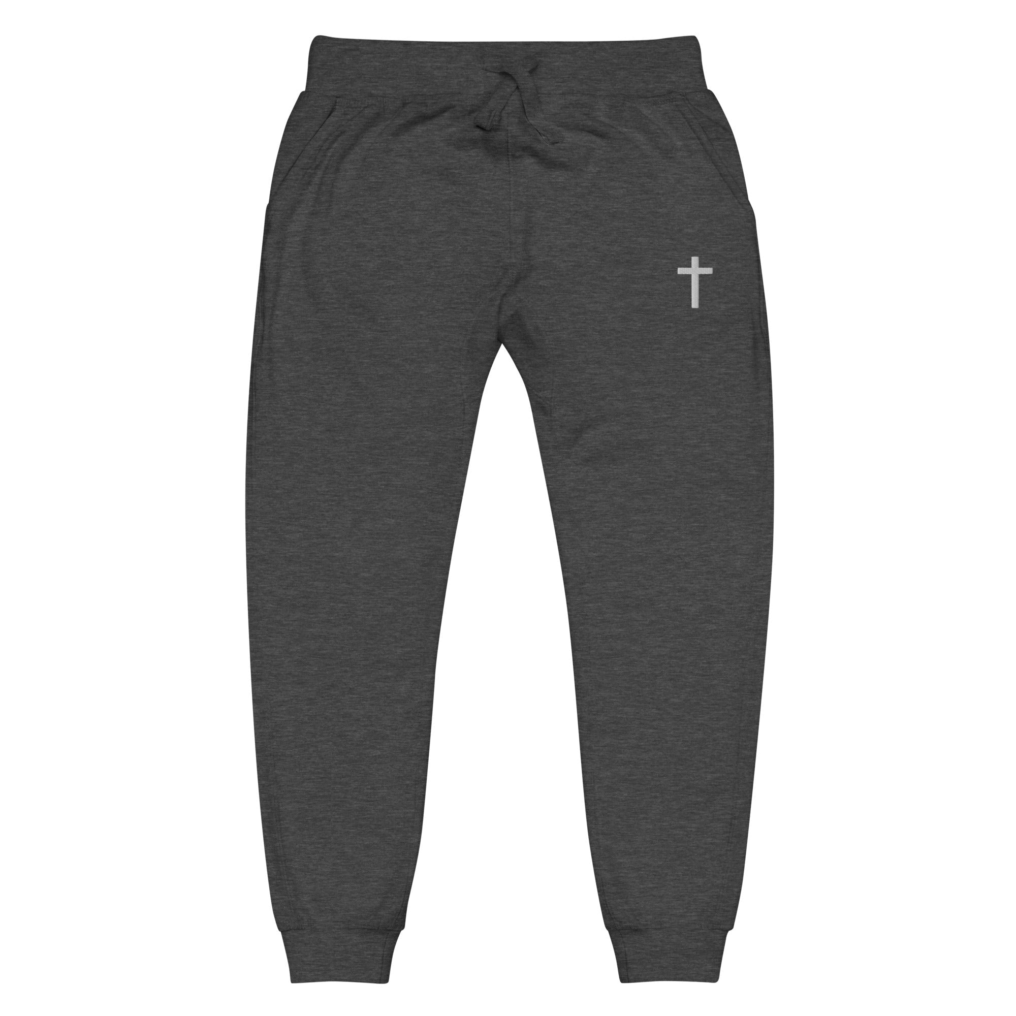 Everyday Cross Emblem Sweatpants - Sandy Coast Faith