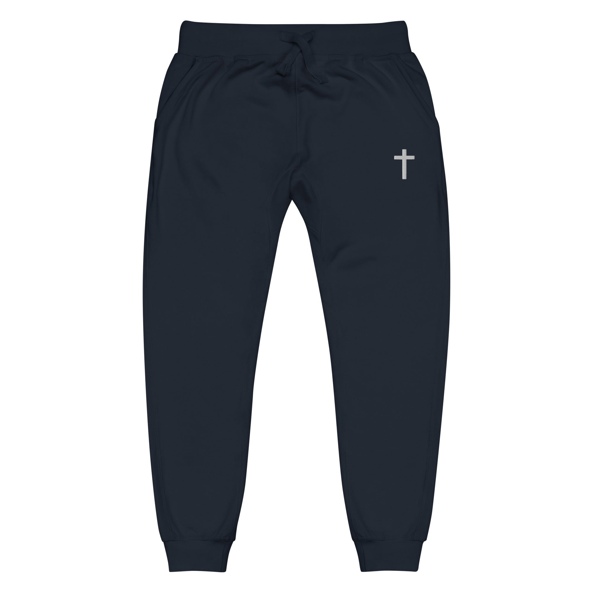 Everyday Cross Emblem Sweatpants - Sandy Coast Faith