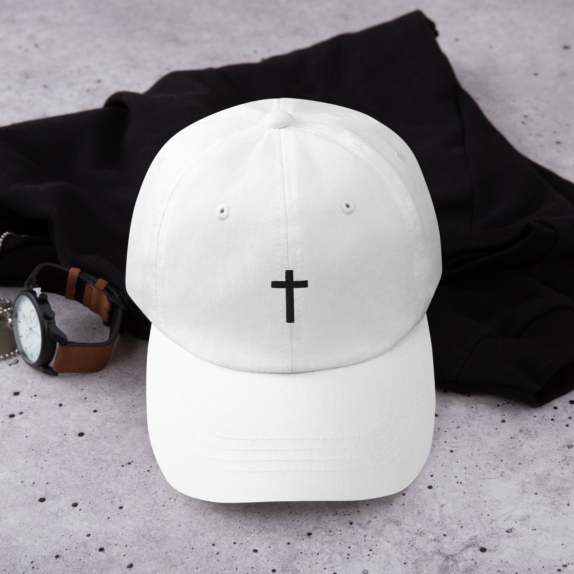 Everyday Cross Hat - Sandy Coast Faith