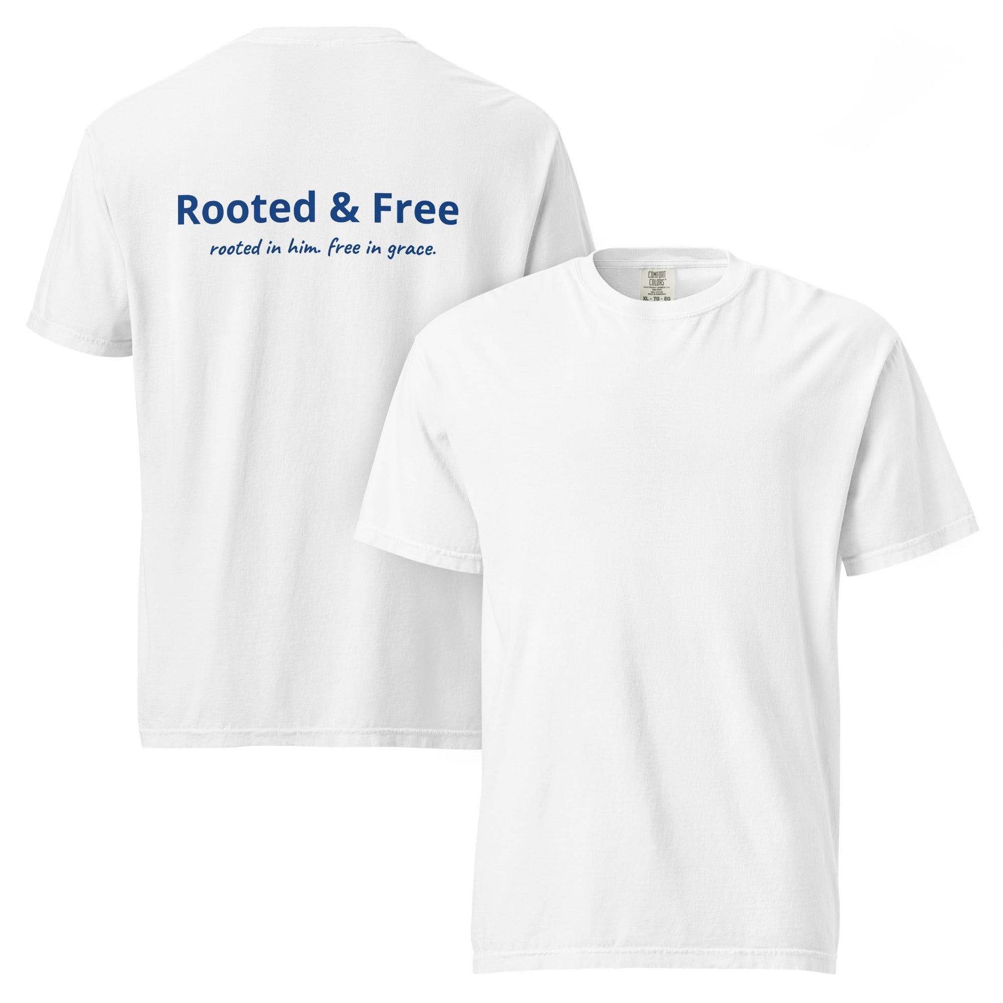 Rooted and Free Tee - Sandy Coast Faith