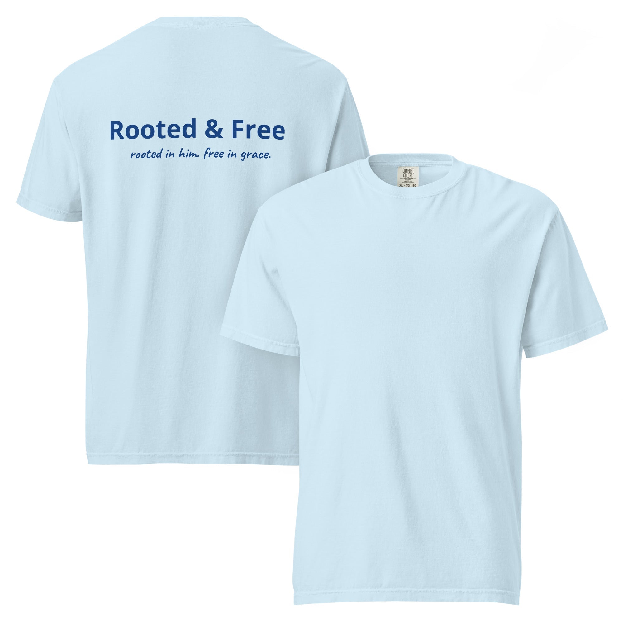 Rooted and Free Tee - Sandy Coast Faith