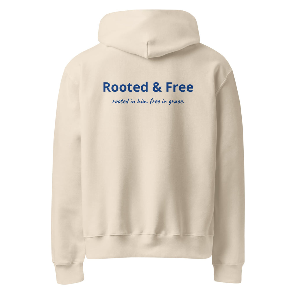 Rooted Free Hoodie - Sandy Coast Faith