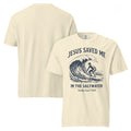 Saved in the Saltwater Tee - Sandy Coast Faith