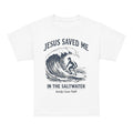 Saved in the Saltwater Youth Tee - Sandy Coast Faith
