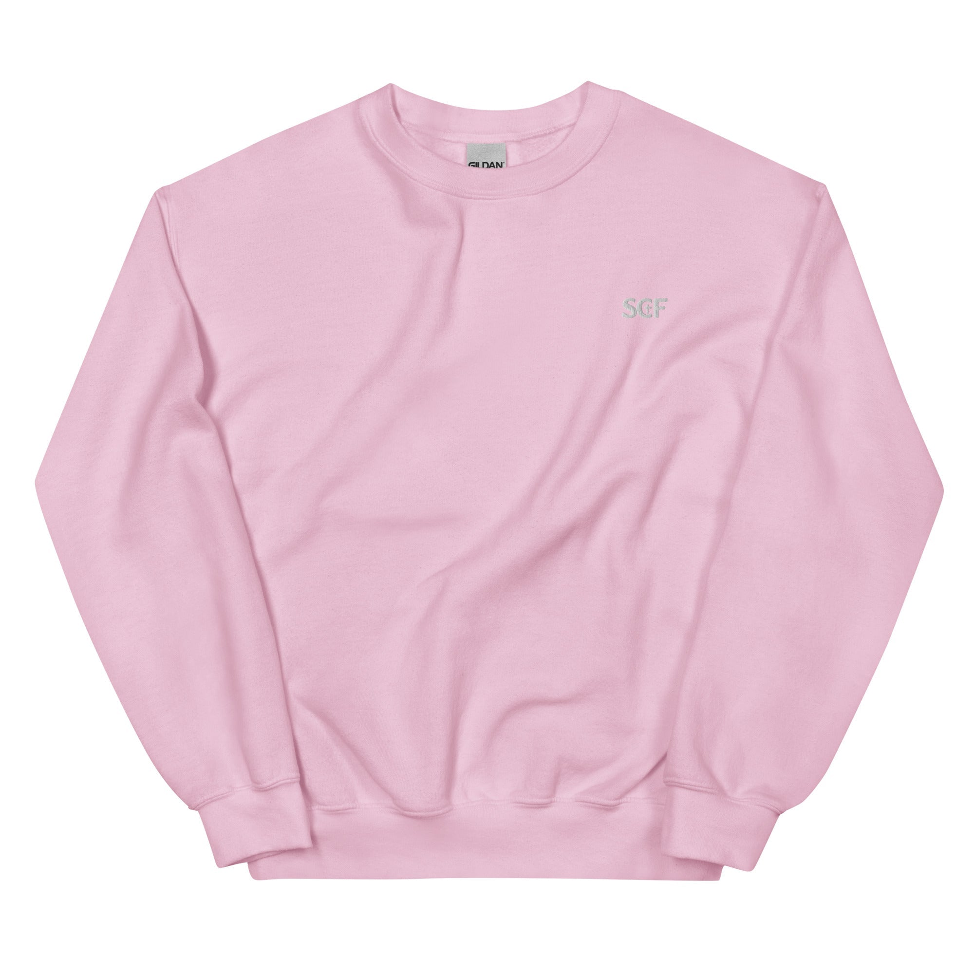 SCF Embroidered Crewneck Sweatshirt - Sandy Coast Faith
