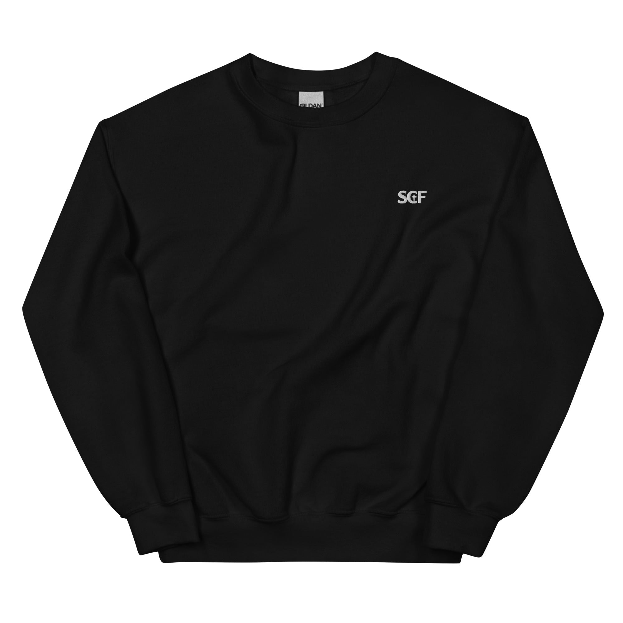 SCF Embroidered Crewneck Sweatshirt - Sandy Coast Faith