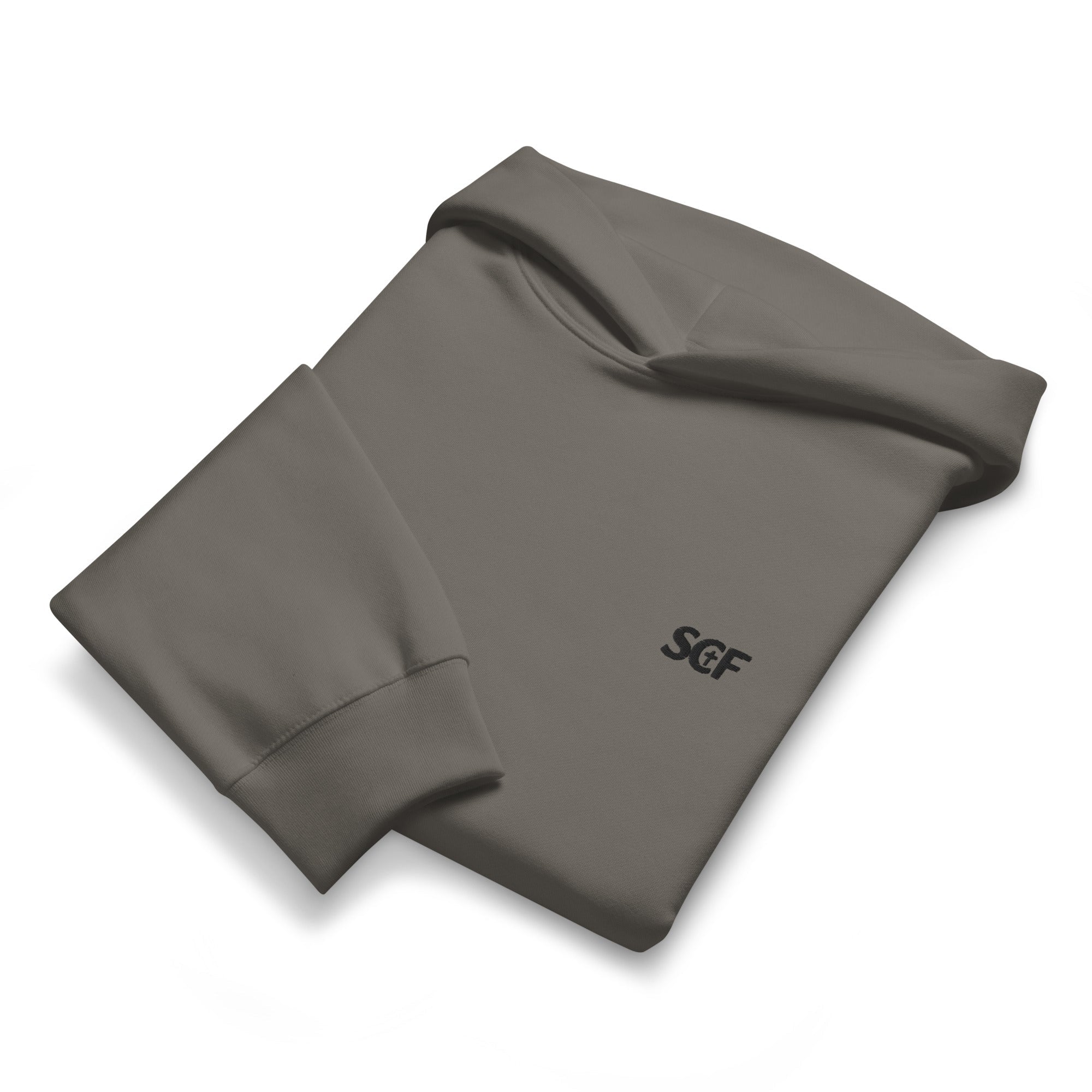 SCF Embroidered Hoodie - Sandy Coast Faith