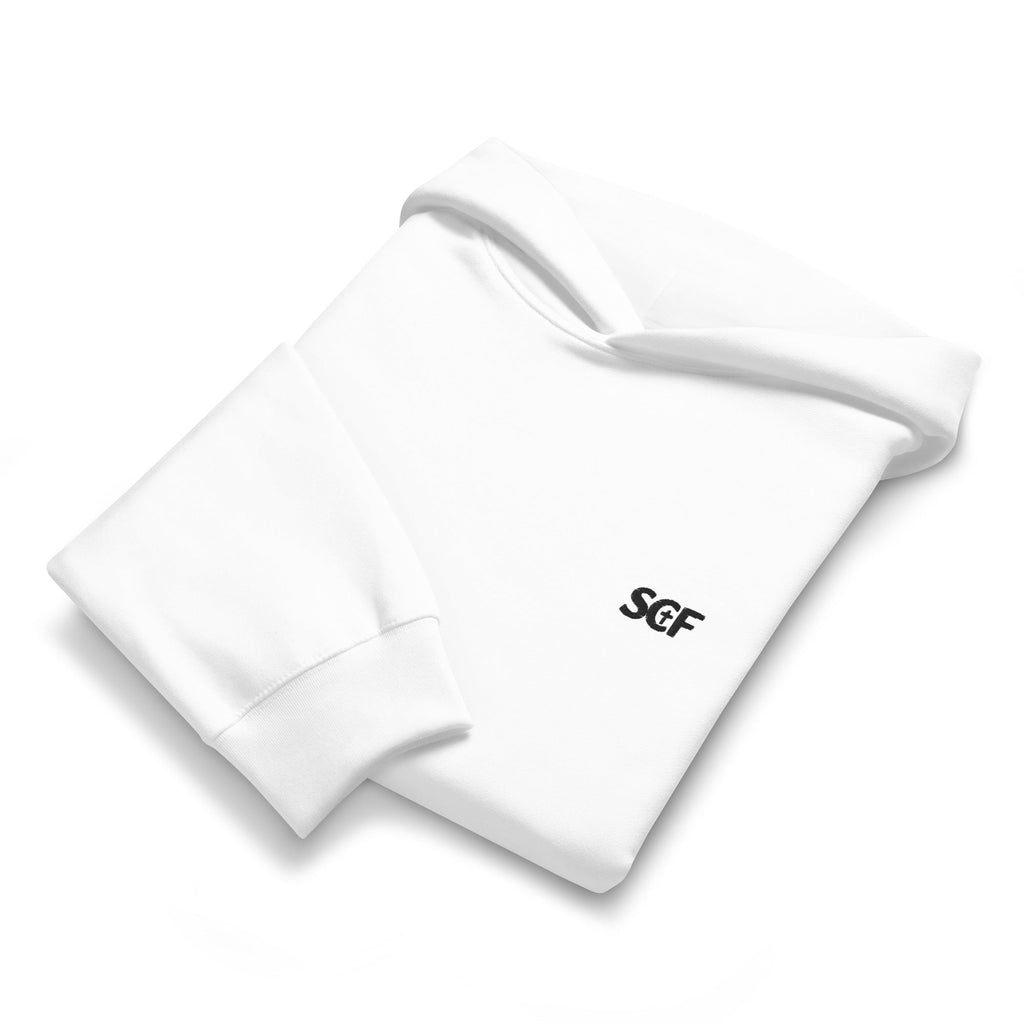 SCF Embroidered Hoodie - Sandy Coast Faith