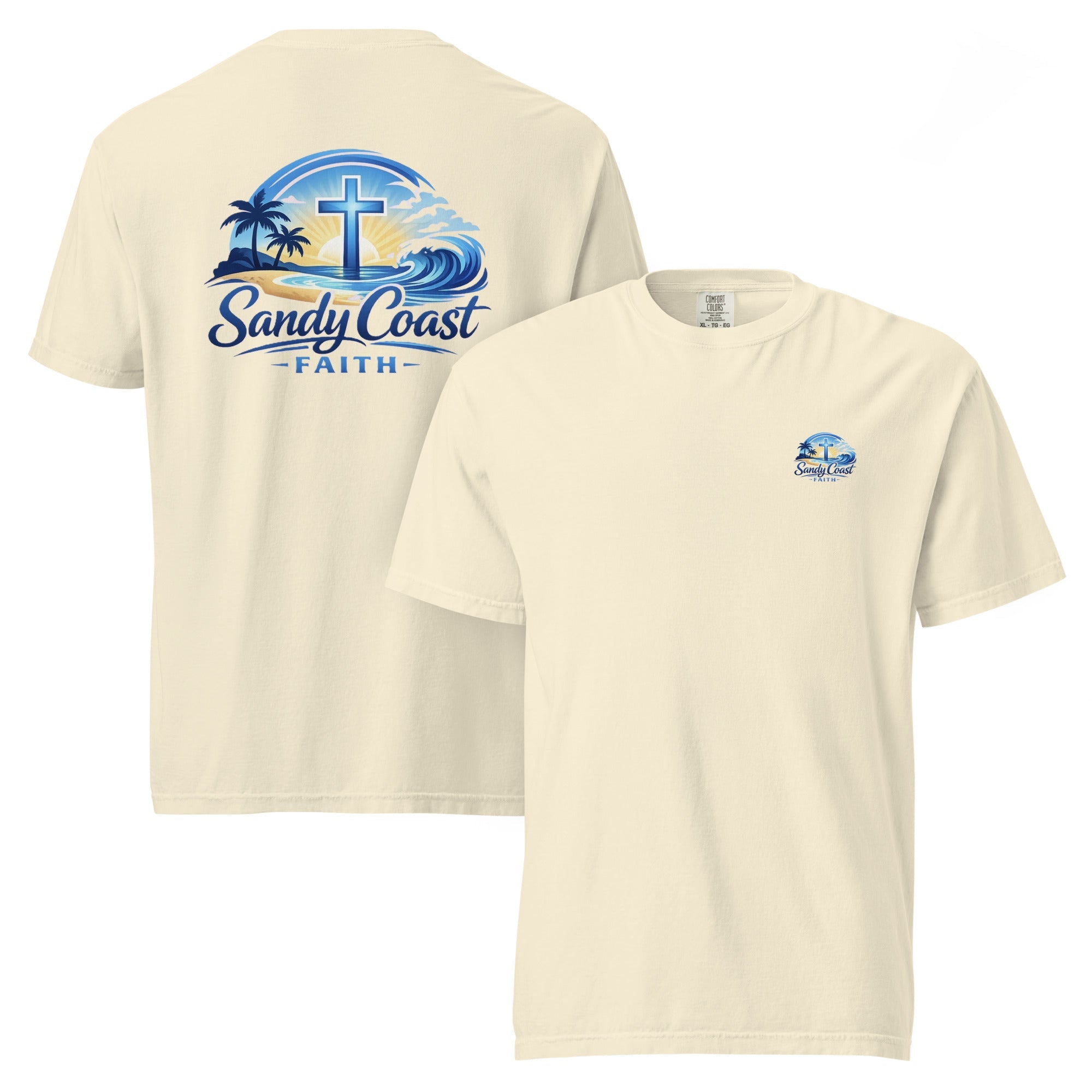 Sunset Tee - Sandy Coast Faith