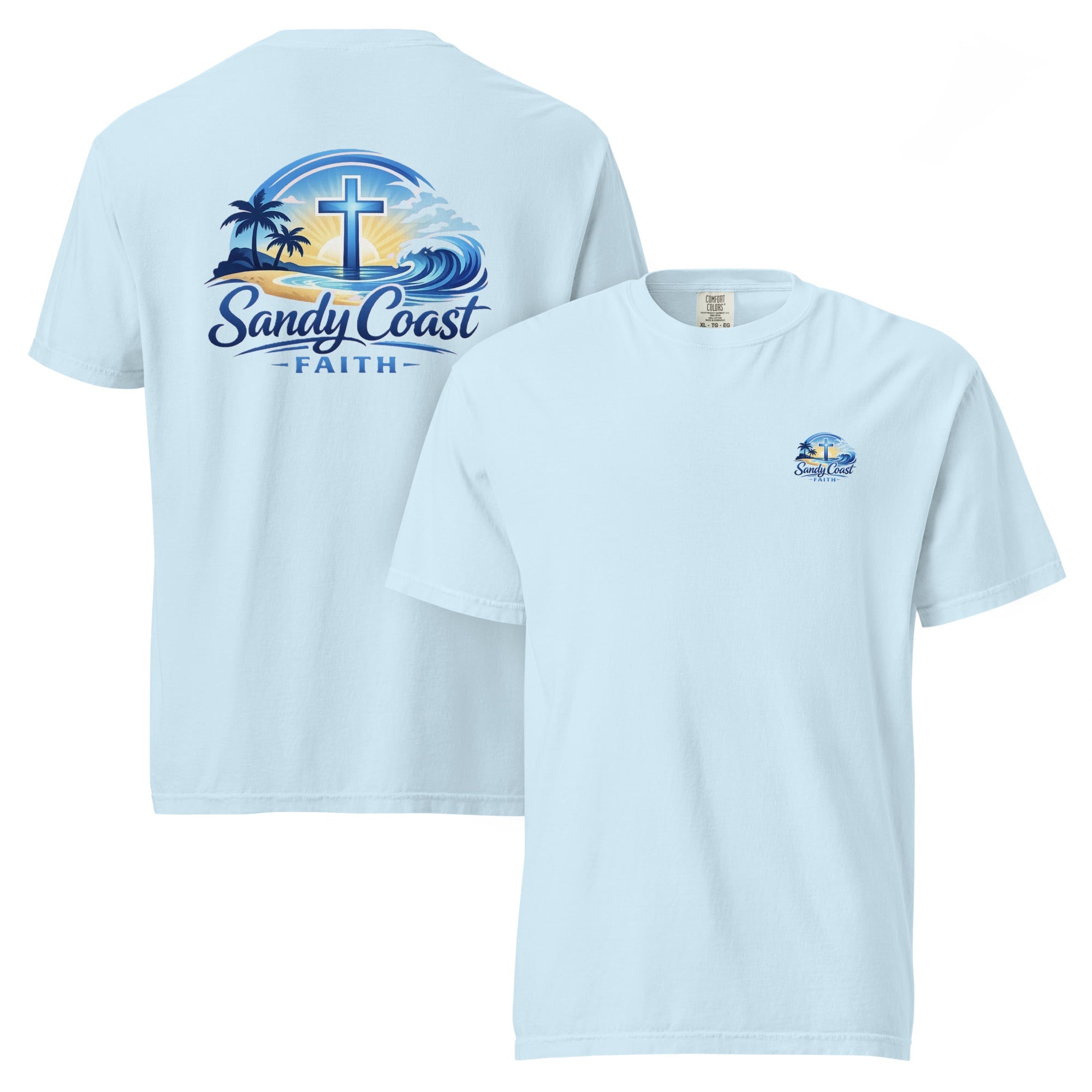 Sunset Tee - Sandy Coast Faith