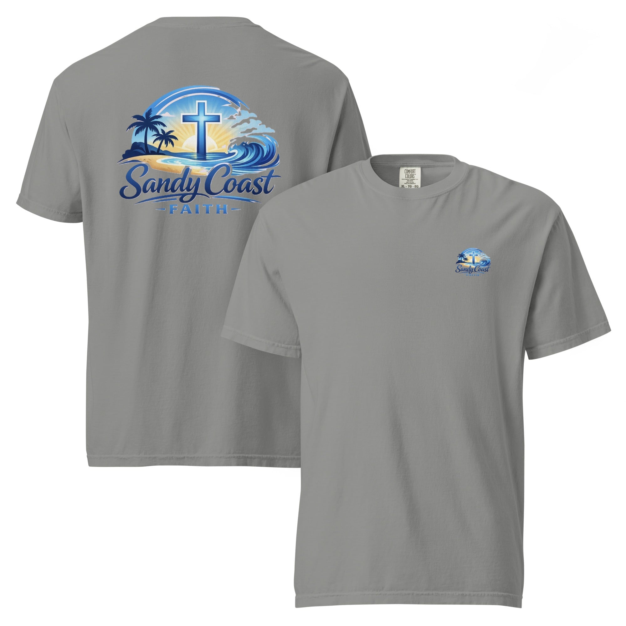 Sunset Tee - Sandy Coast Faith