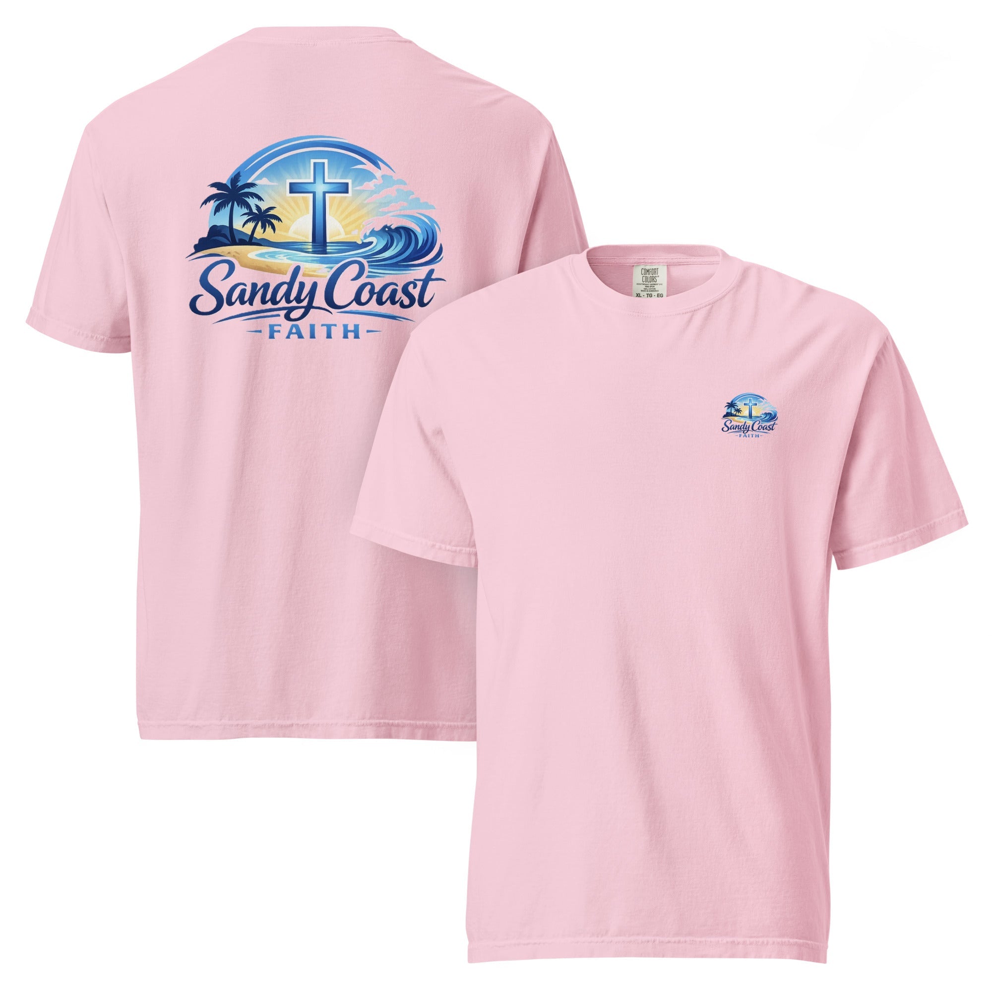 Sunset Tee - Sandy Coast Faith