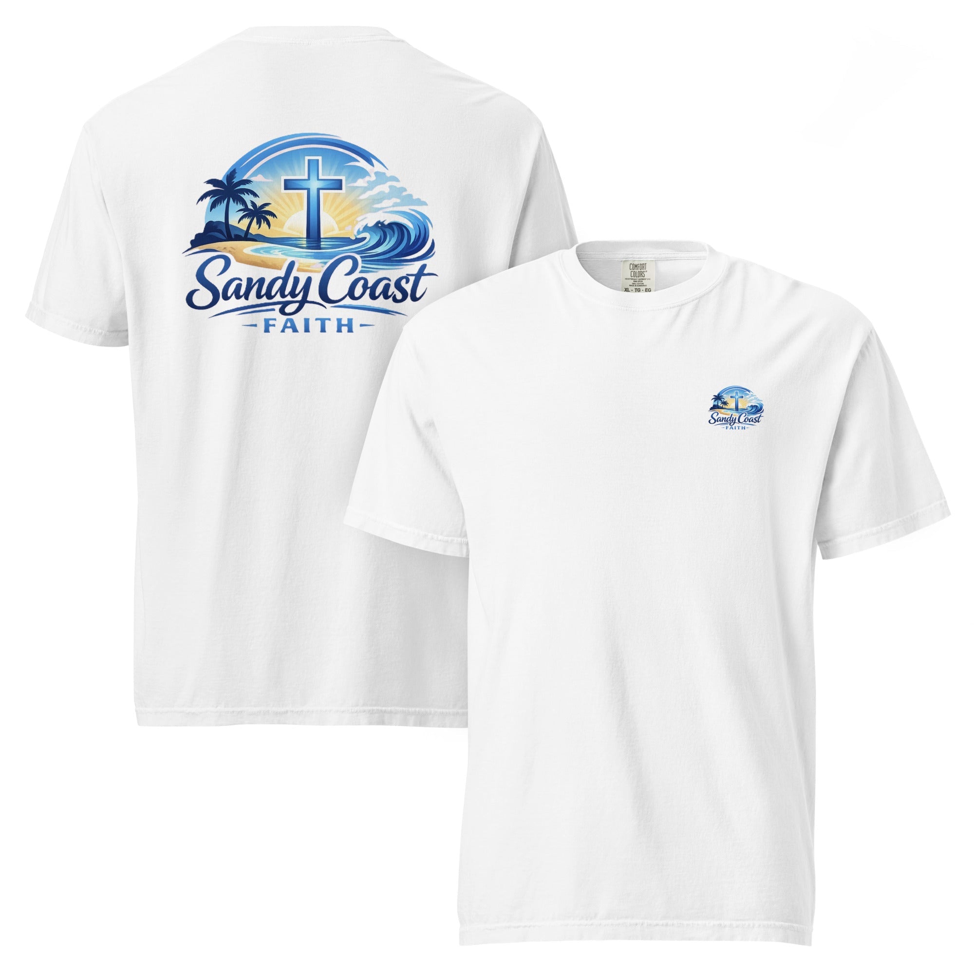 Sunset Tee - Sandy Coast Faith
