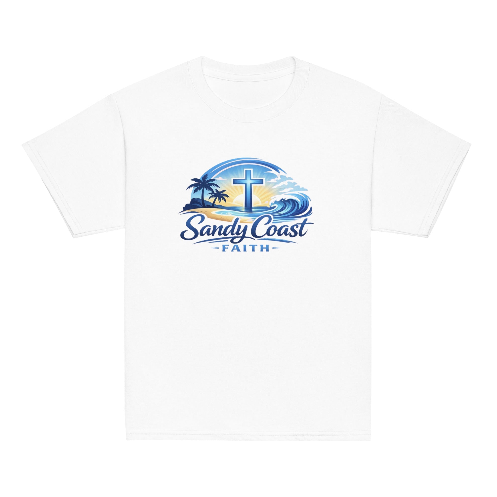 Sunset Youth Tee - Sandy Coast Faith