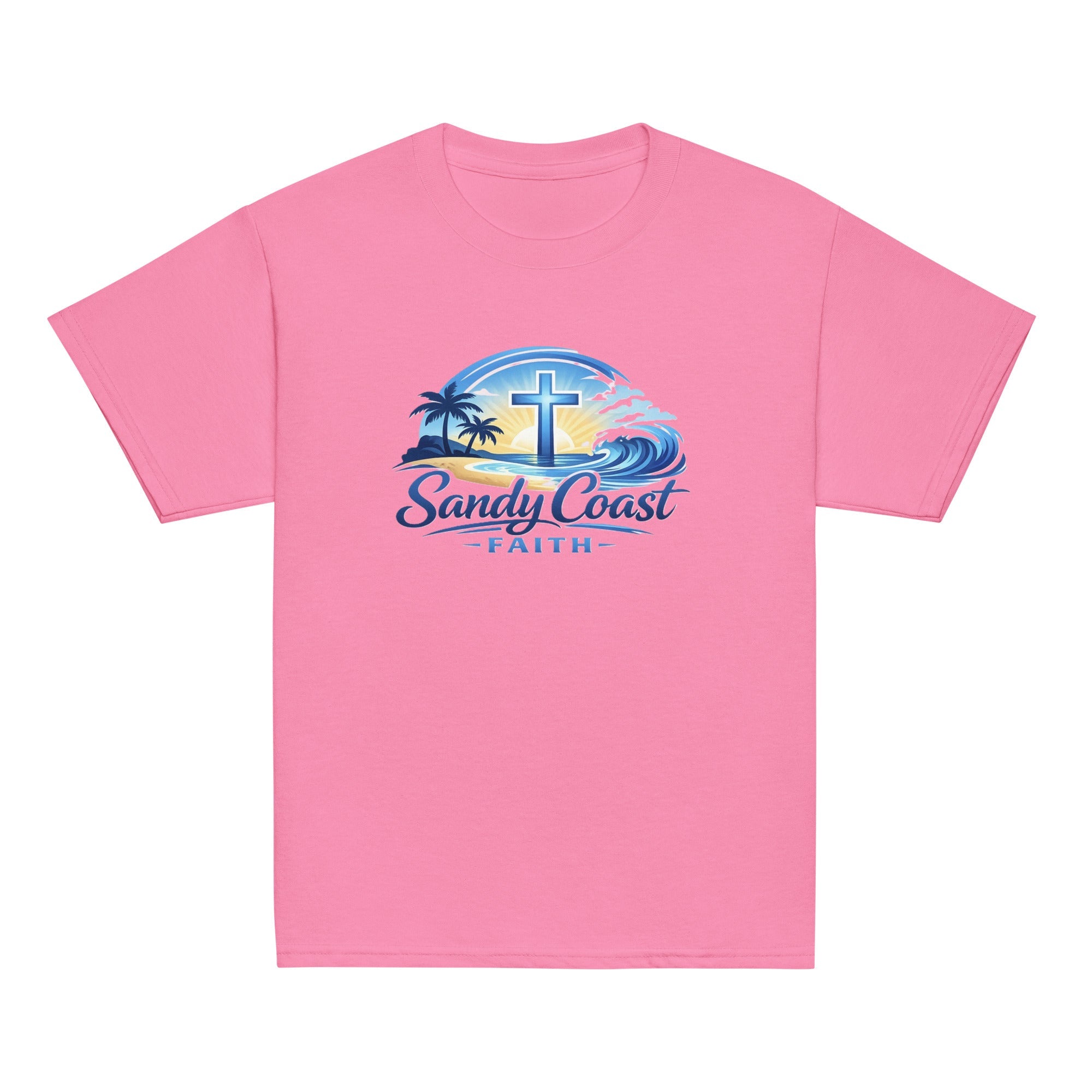 Sunset Youth Tee - Sandy Coast Faith