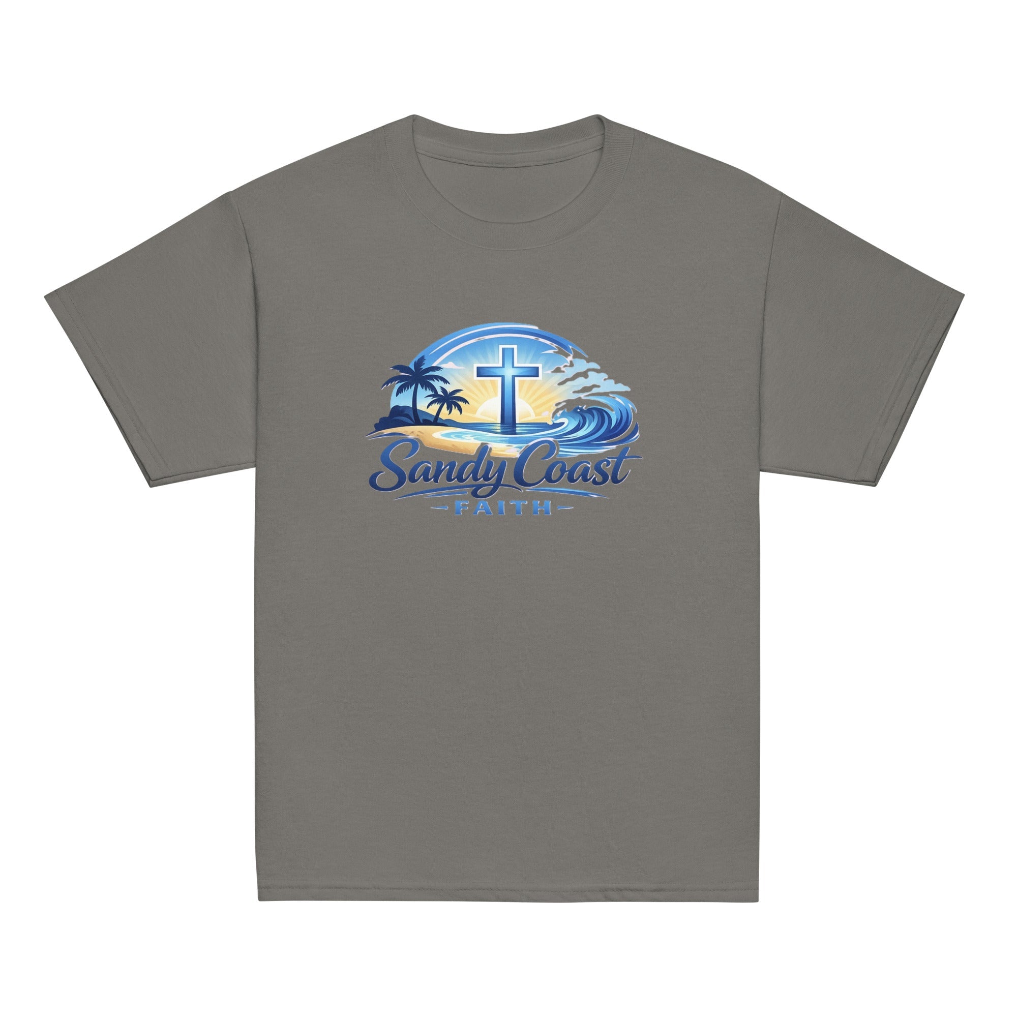 Sunset Youth Tee - Sandy Coast Faith