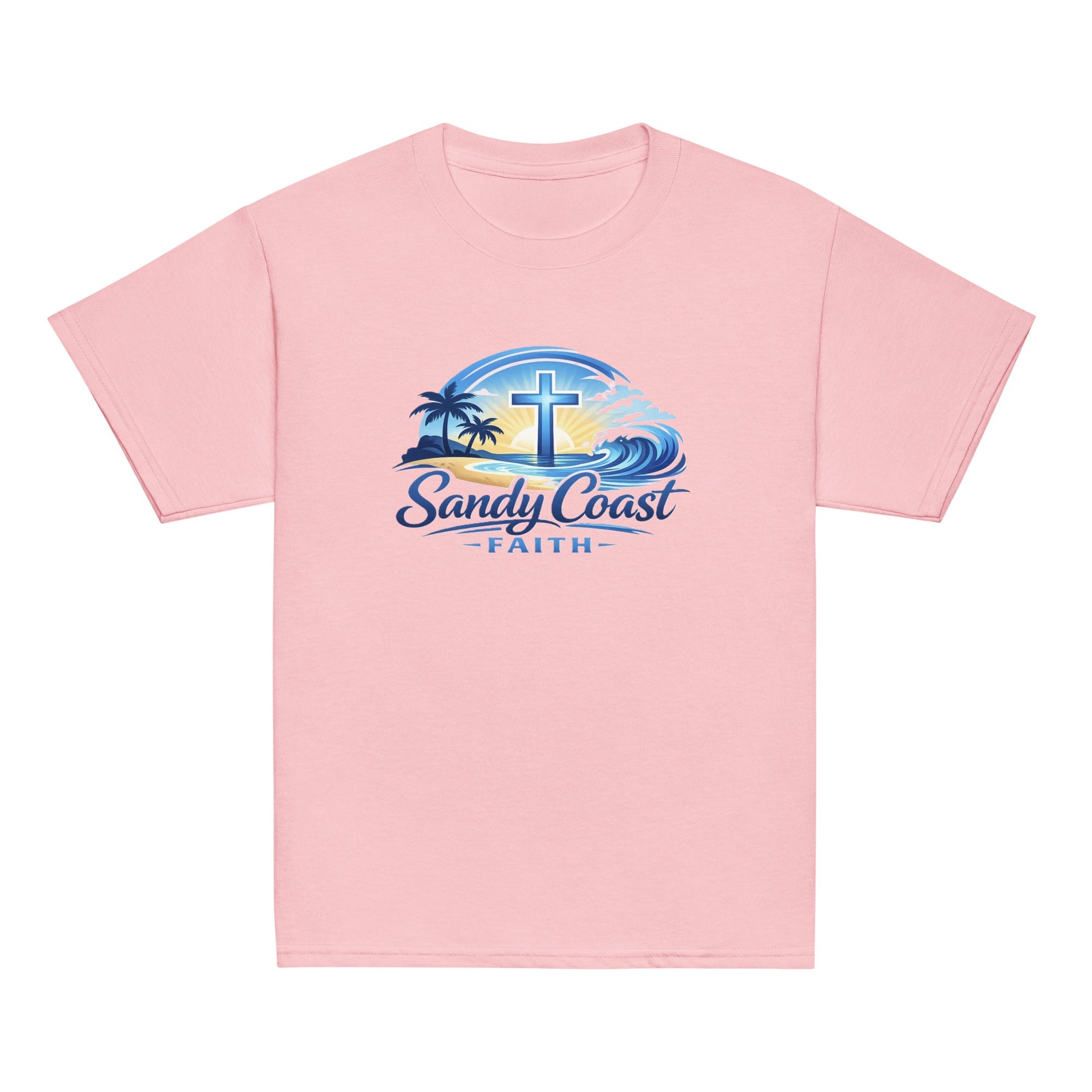 Sunset Youth Tee - Sandy Coast Faith