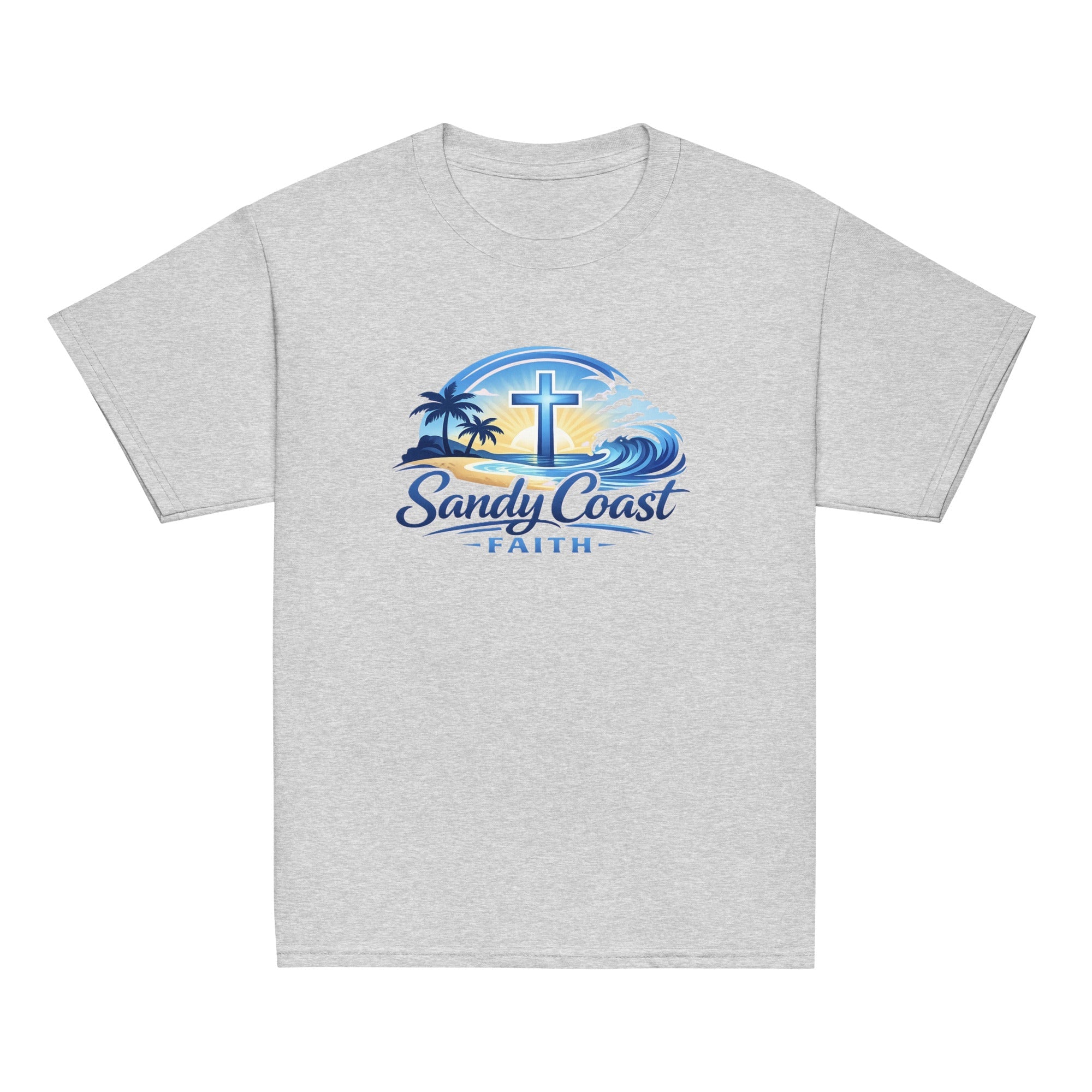 Sunset Youth Tee - Sandy Coast Faith