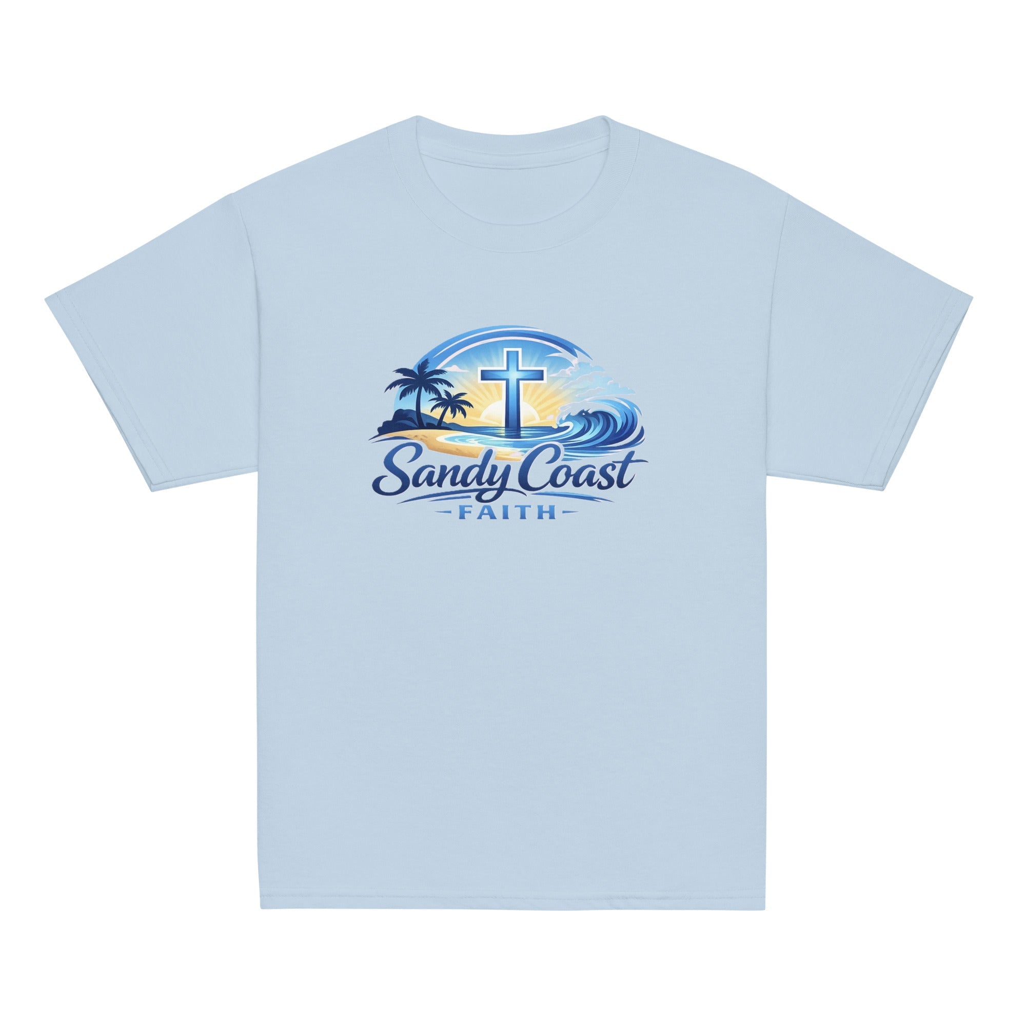 Sunset Youth Tee - Sandy Coast Faith