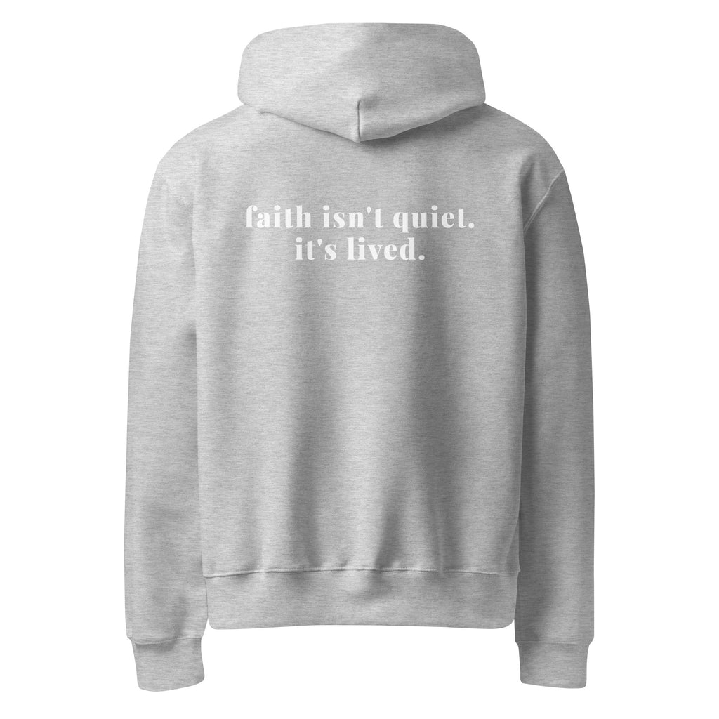 The Shoreline Hoodie - Sandy Coast Faith