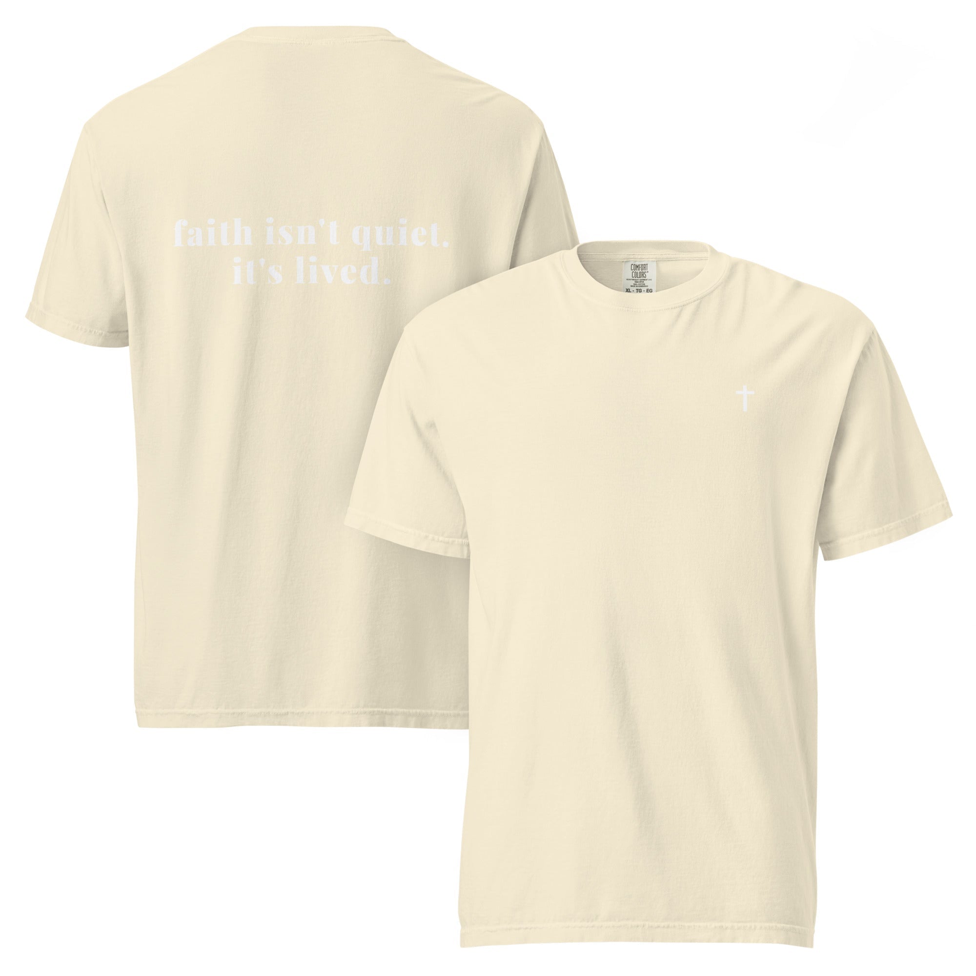 The Shoreline Tee - Sandy Coast Faith