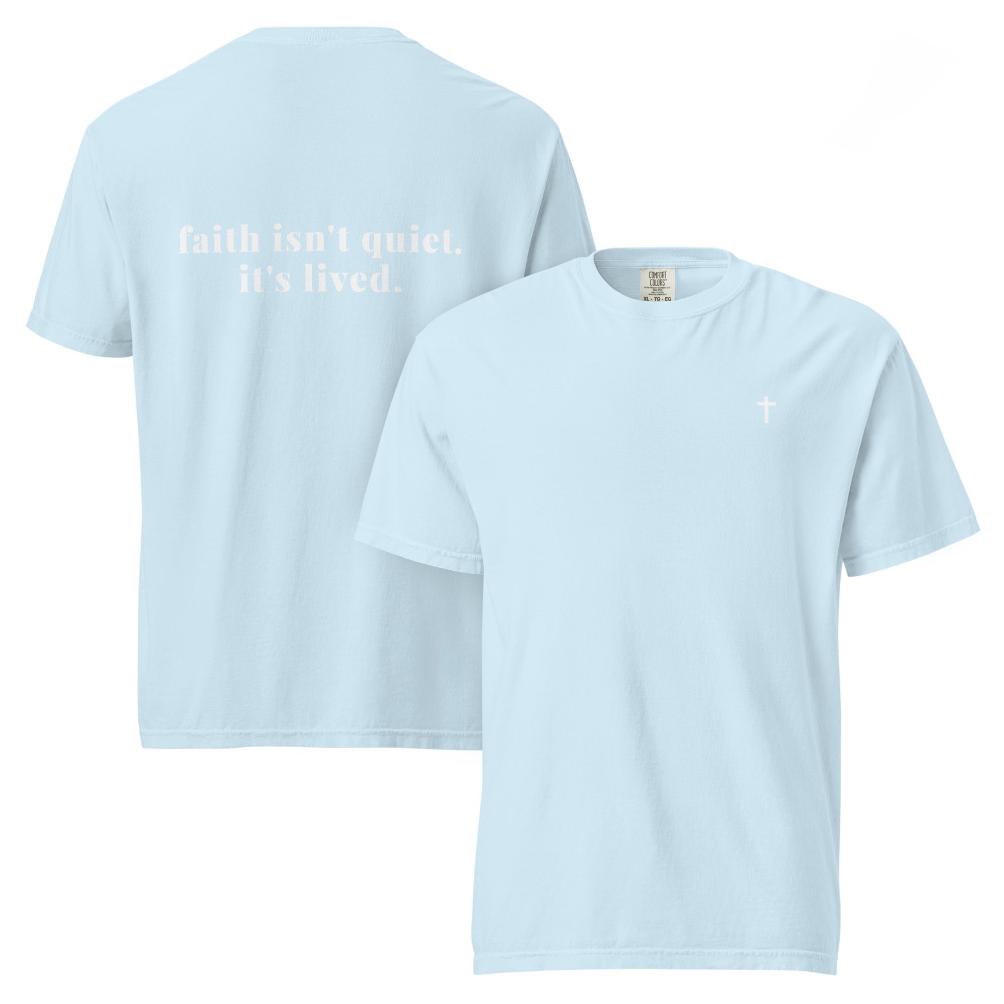The Shoreline Tee - Sandy Coast Faith