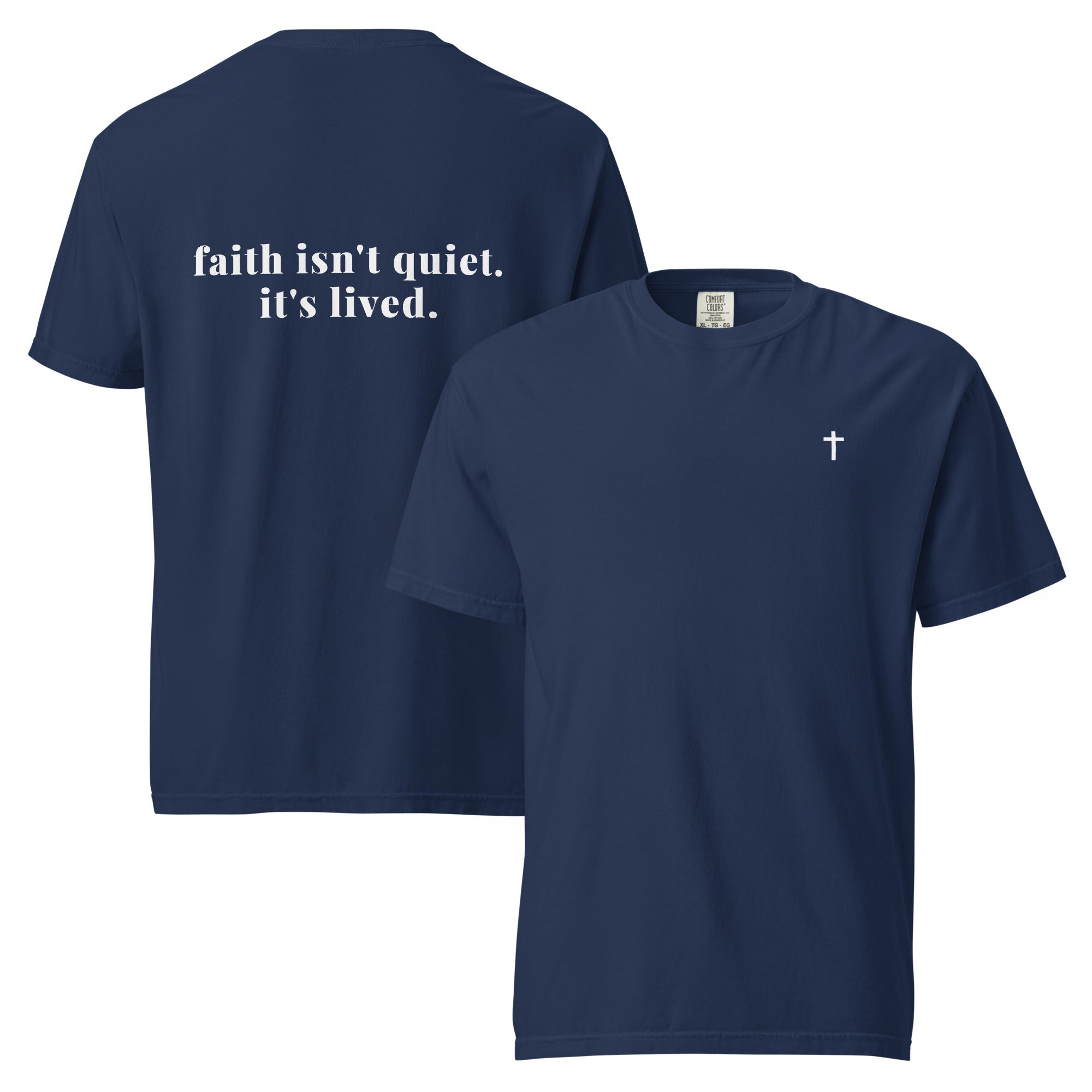 The Shoreline Tee - Sandy Coast Faith