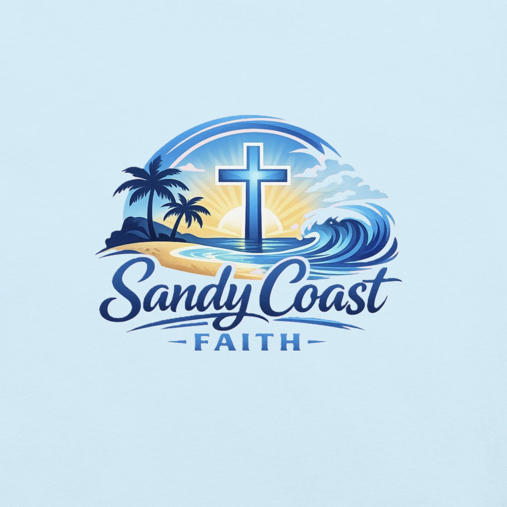 Women's Sunset Graphic Tee - Sandy Coast Faith