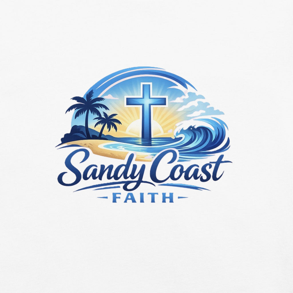 Women's Sunset Graphic Tee - Sandy Coast Faith